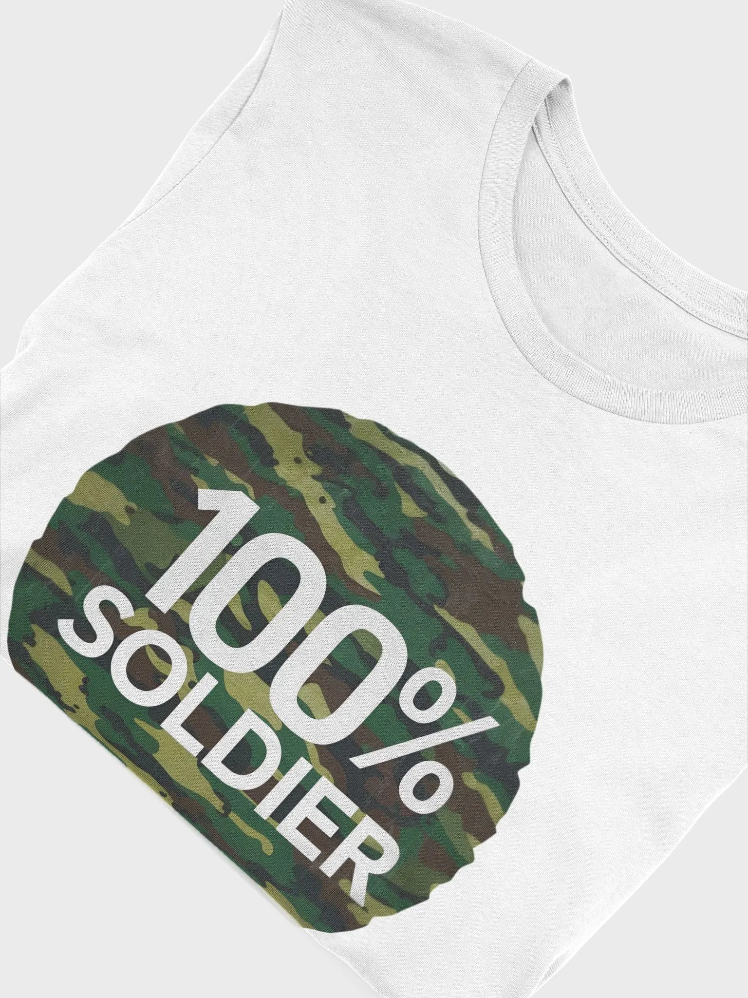 100 Percent soldier against green camo product image (4)