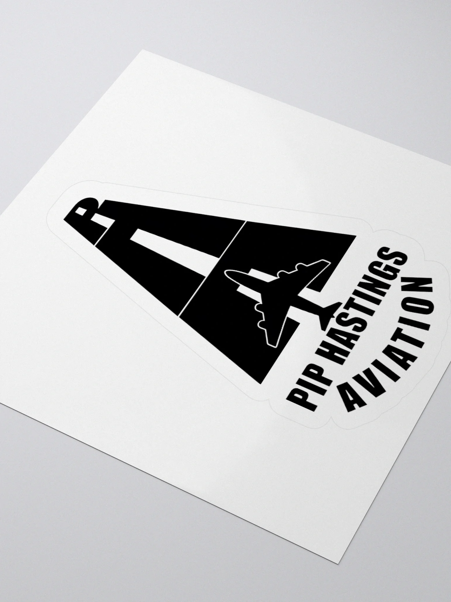 STICK EM' Stickers of Pip Hastings Aviation Logo product image (9)