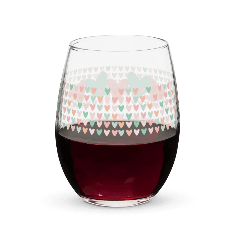 A Lotta Peachy Love Wine Glass product image (6)
