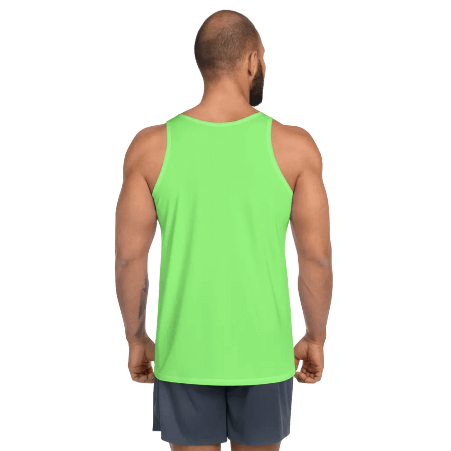 Identity Tank - PUP - Lime Green / Purple / White product image (6)