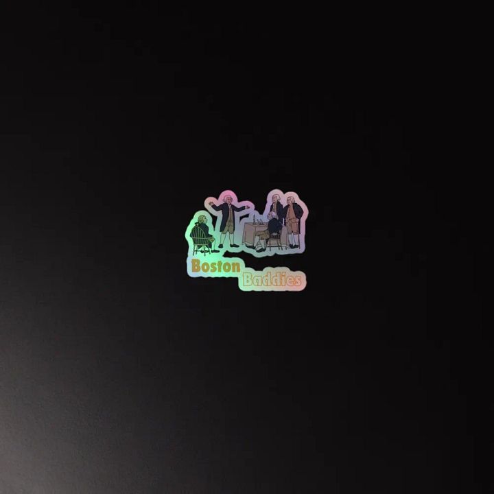 Boston Baddies Holographic Sticker product image (4)