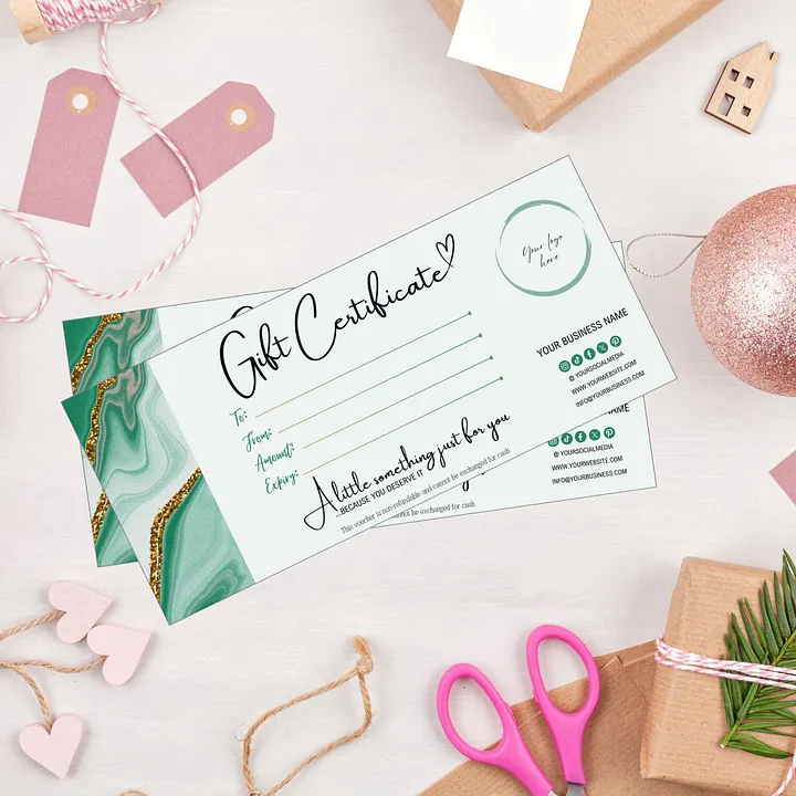 Esmeralda - Gift Certificate Template product image (2)