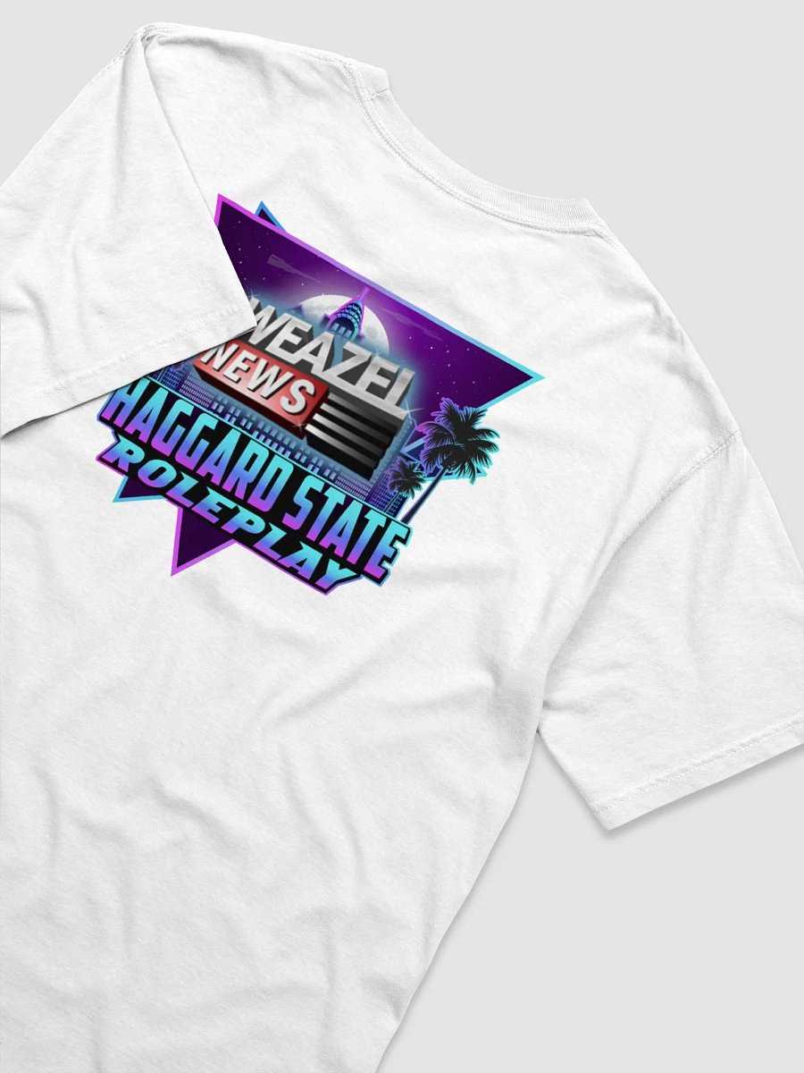 Haggard State Weazel News Logo T-Shirt product image (4)