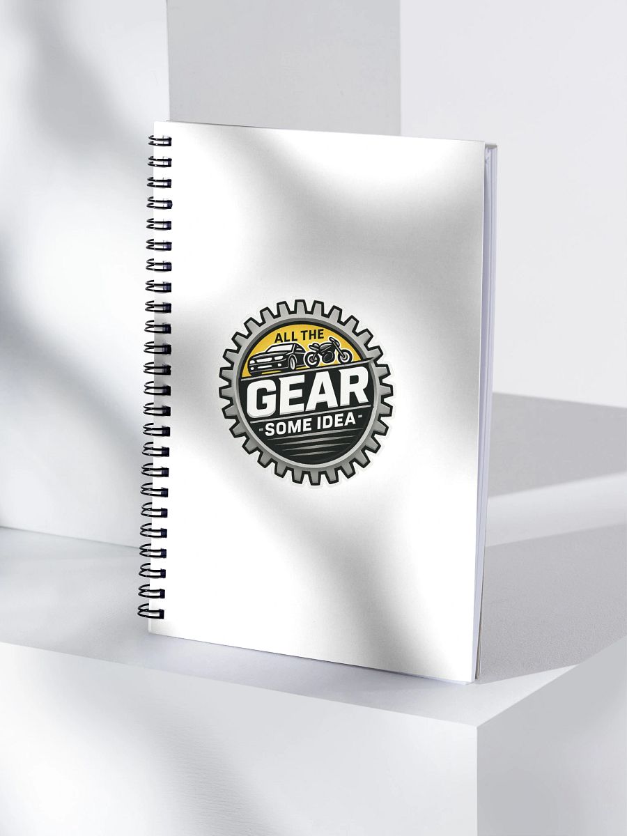 All The Gear Some Idea Logo note pad product image (4)