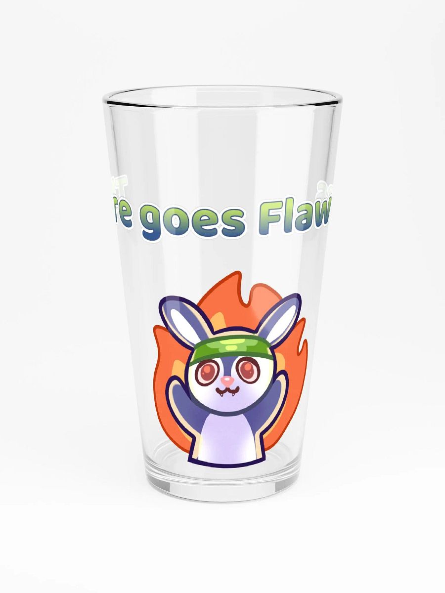There goes Flawless Pint Glass product image (3)