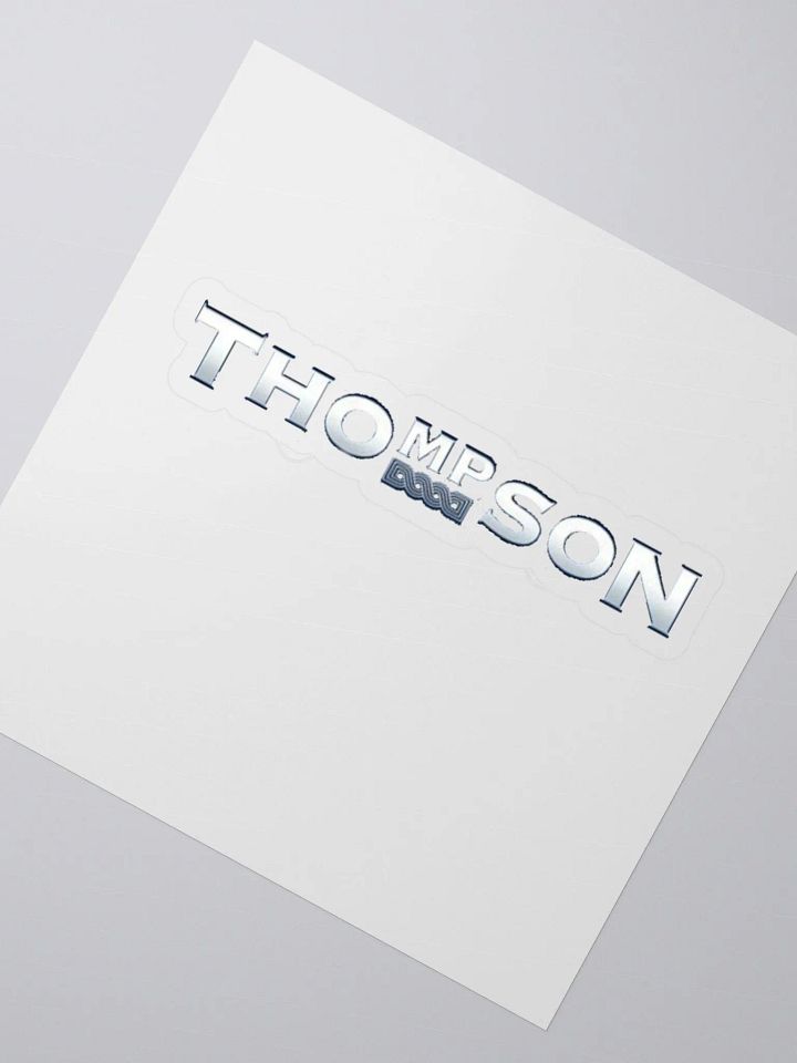 Thompson Kiss Cut Stickers product image (2)