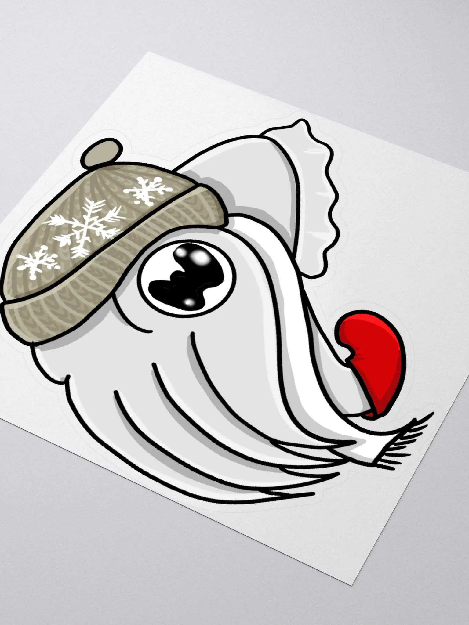 Winter Cuttlefish Sticker product image (3)