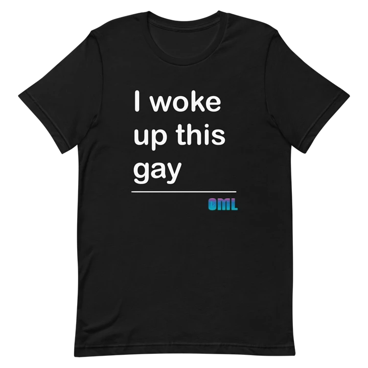 I Woke Up This Gay T-Shirt - Black product image (1)