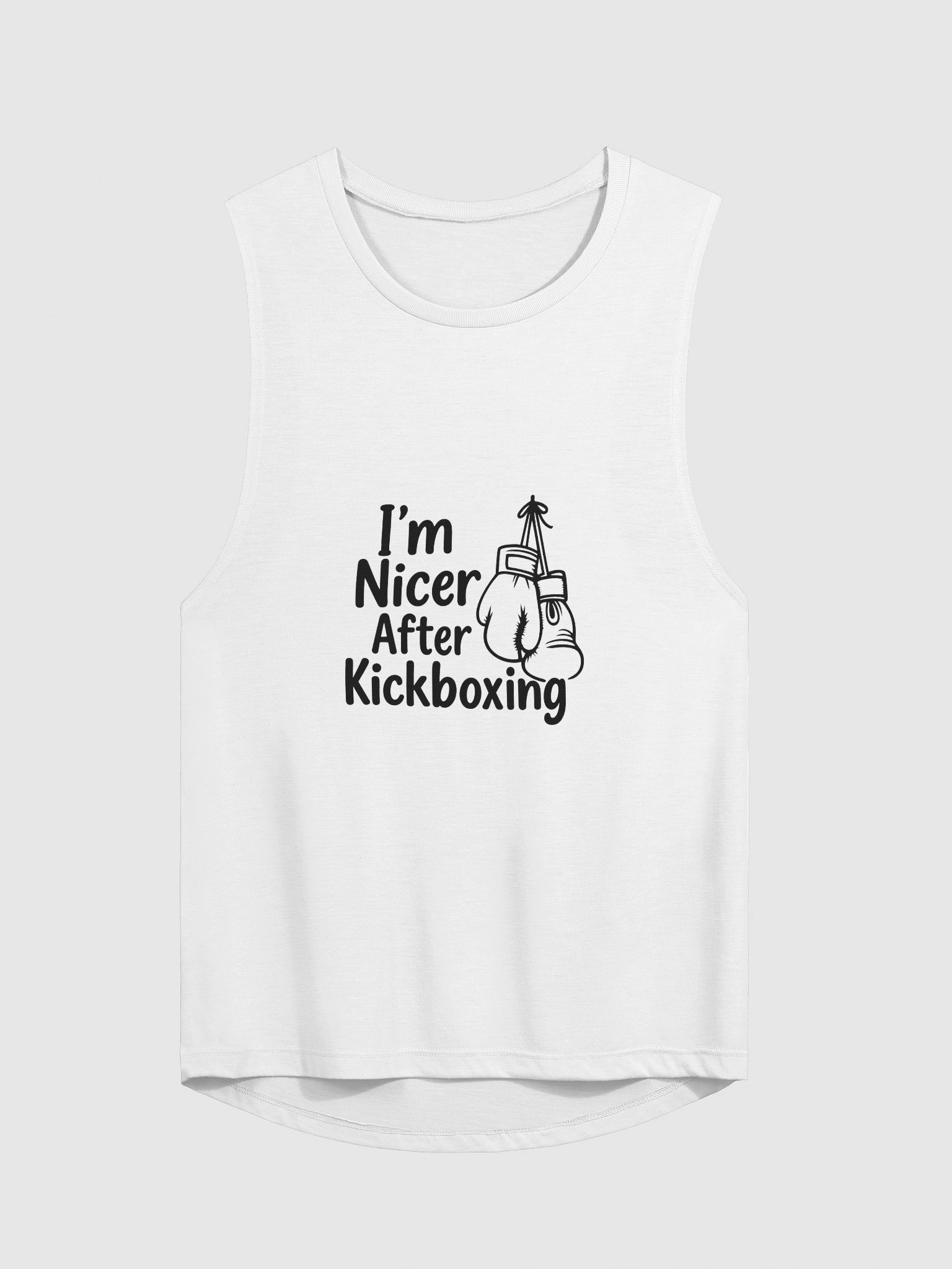 Minimalist Boxing Glove Line Drawing Tank product image (1)