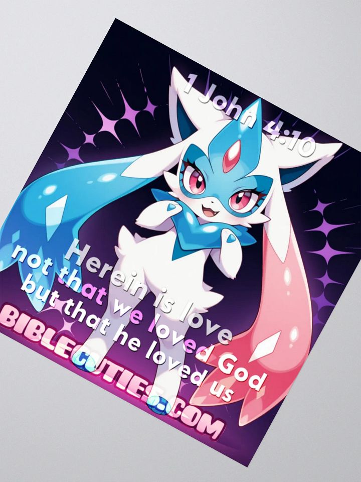 Bible Cuties Laury - Herein is Love, not thart we loved God, but that he loved us product image (4)