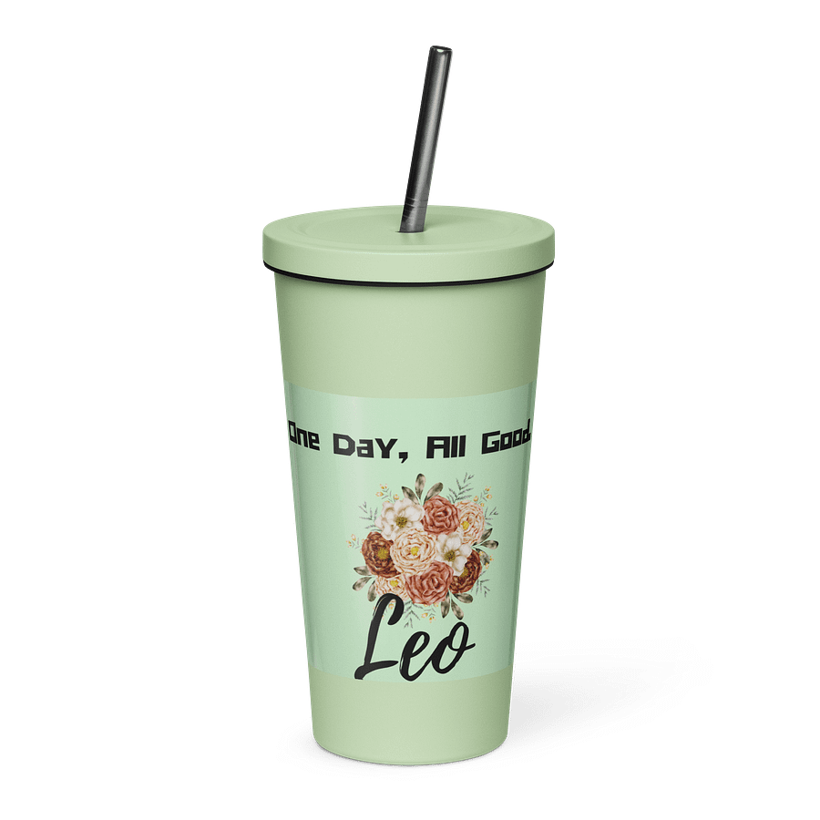 Blooming Leo Insulated Tumbler product image (1)