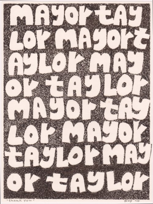 Mayor Taylor Poster product image (2)