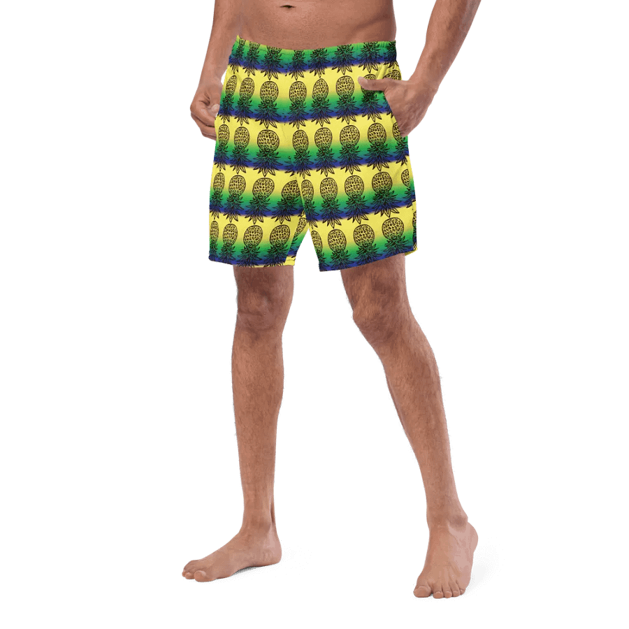 Upside Down Pineapples Swimming Trunks product image (7)