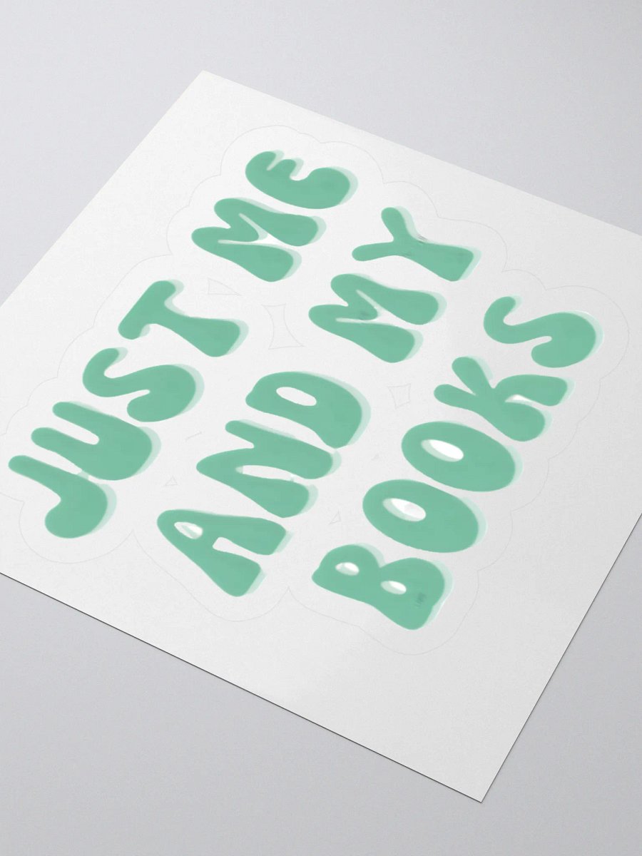 Just Me and My Books Stickers product image (9)