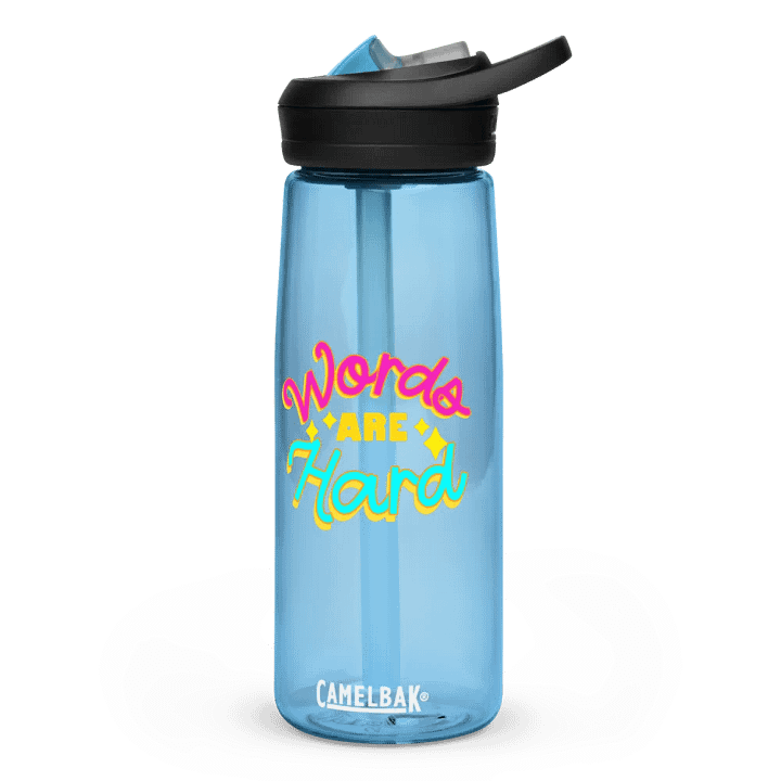 Word Are Hard Camelbak Water Bottle product image (4)