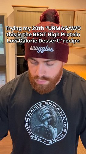 “Did you know if you mix Greek yogurt with whey protein, you’ll lose about £6 and still be craving an actual dessert”