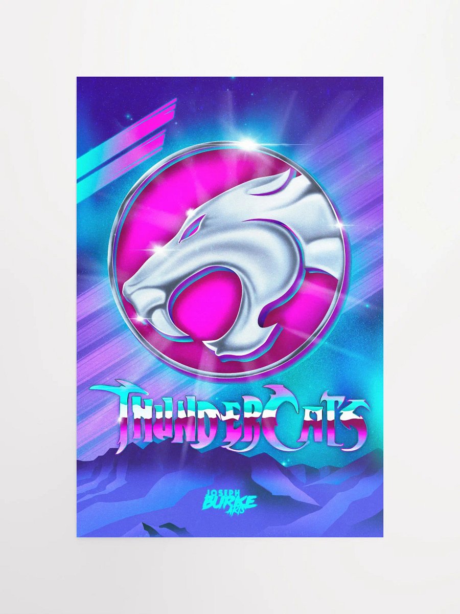 Neon Thundercats HO! 12x18 Fine Art Print product image (4)