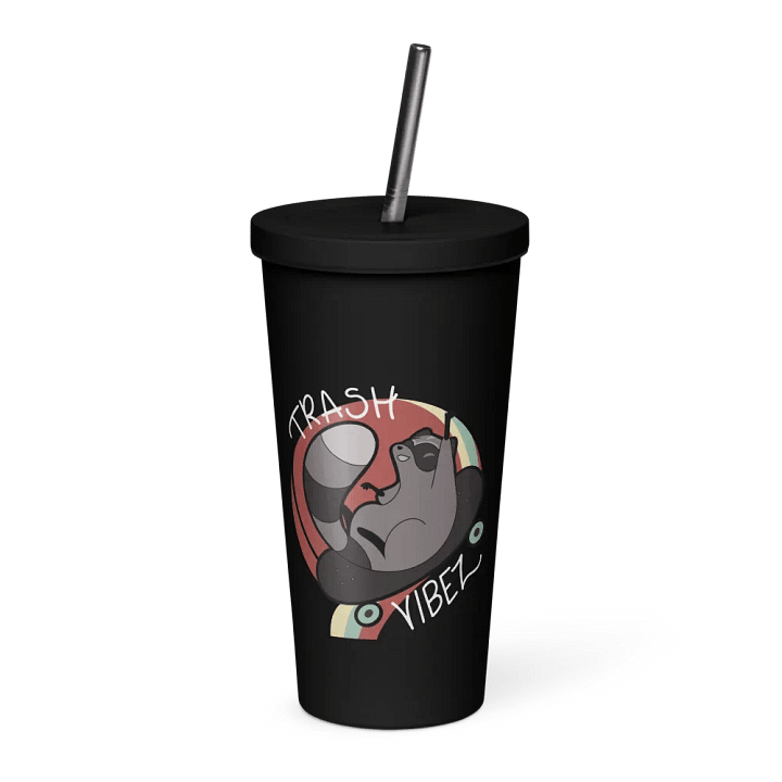 Charlie's Trash Vibez Sippy (But It's Black) product image (1)