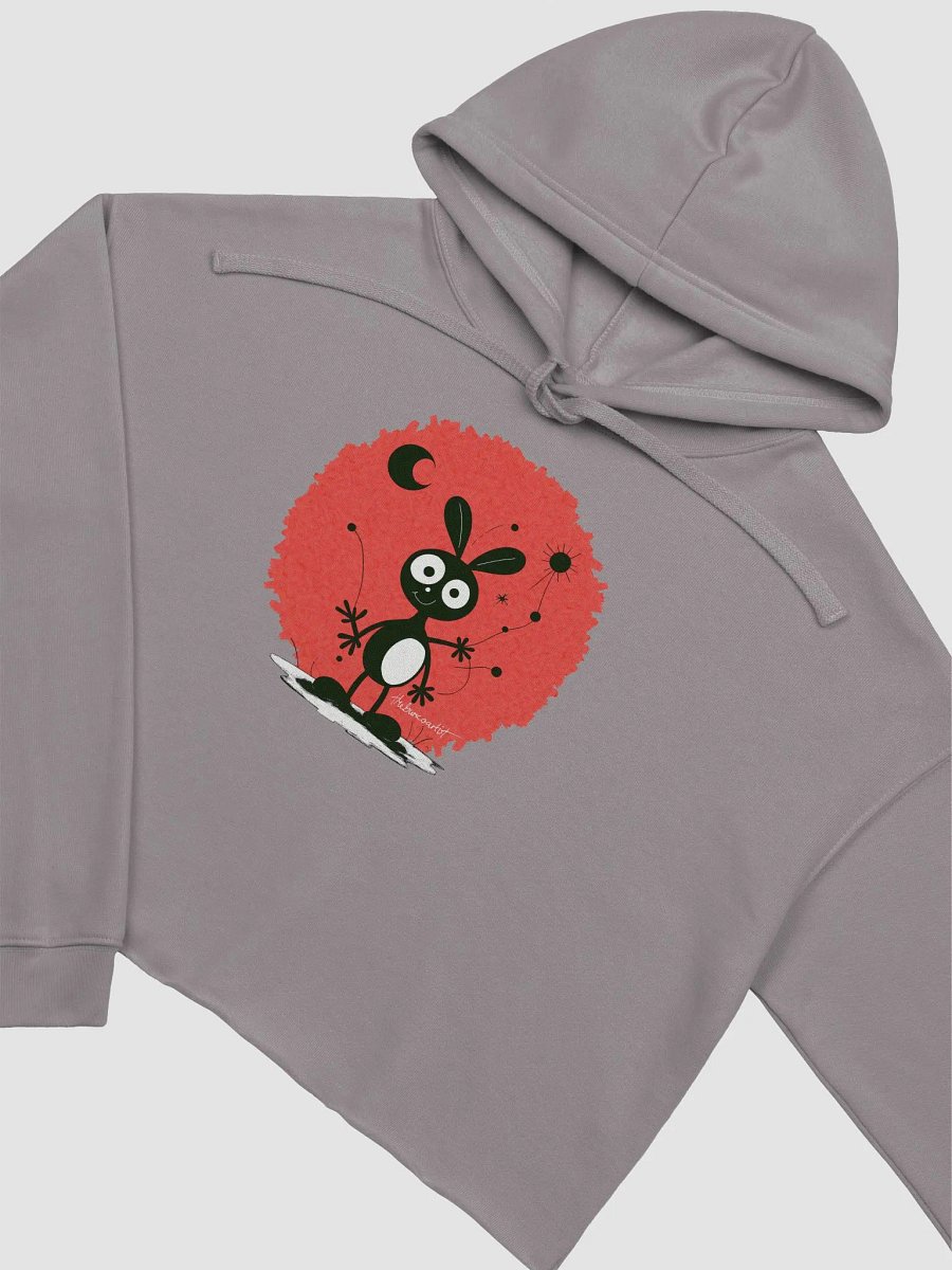 Bella+Canvas Fleece Crop Hoodie product image (3)