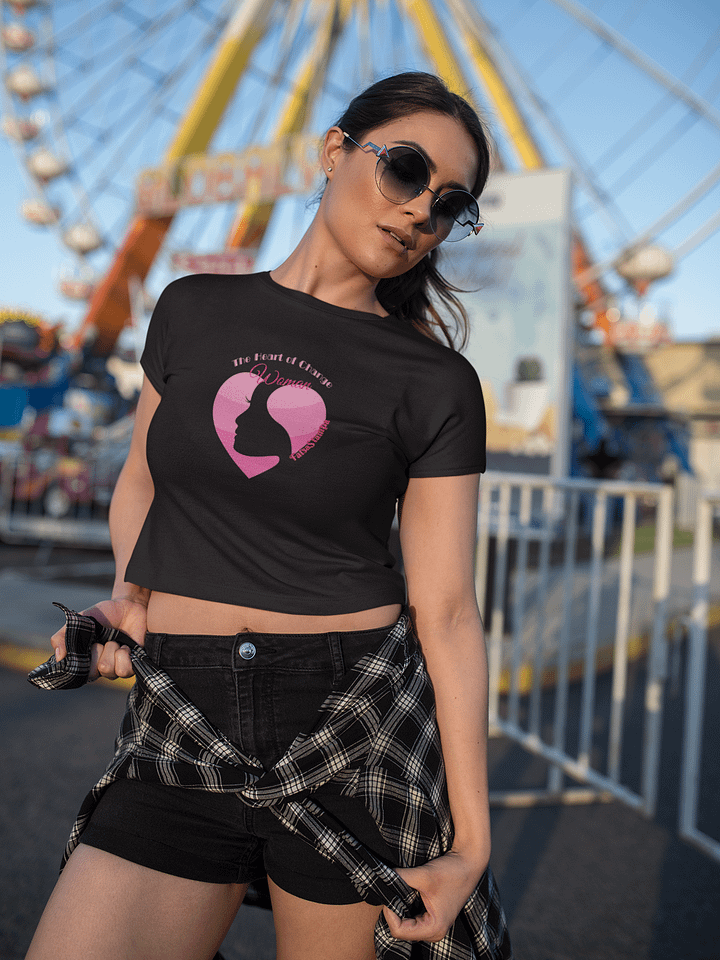 The Heart Of Change - Woman Crop Top product image (1)