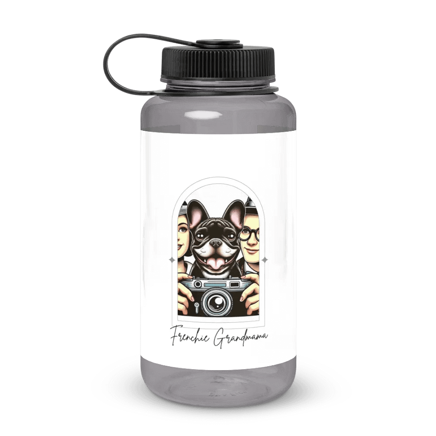 Frenchie Grandmama Wide Mouth Water Bottle product image (1)