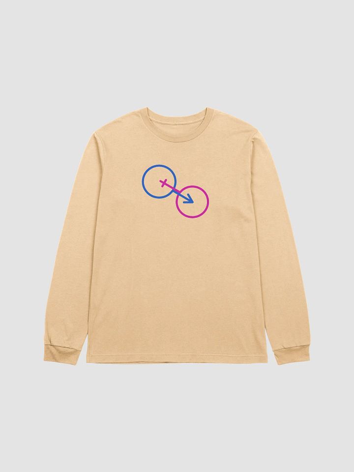 Two Genders Only Symbol Long Sleeve Tee product image (1)