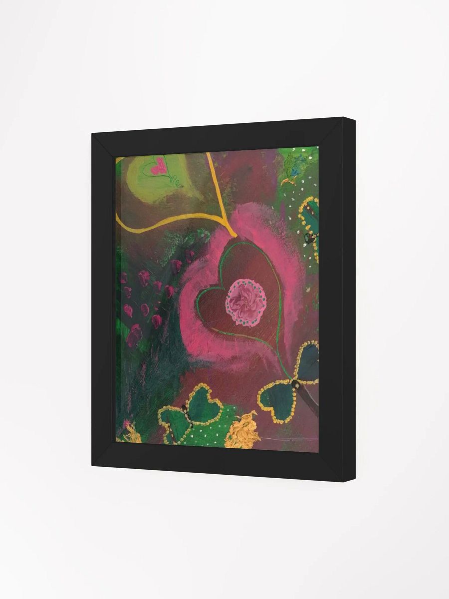 'Colours of the Heart' original Framed Art Poster product image (3)