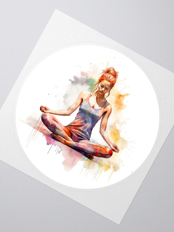 Yoga sticker product image (2)