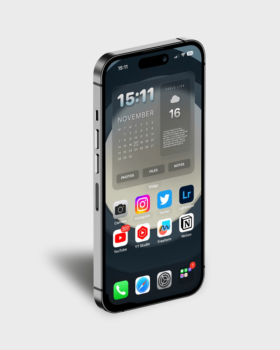 AQUA - iOS 16 Widget + Wallpaper product image (5)