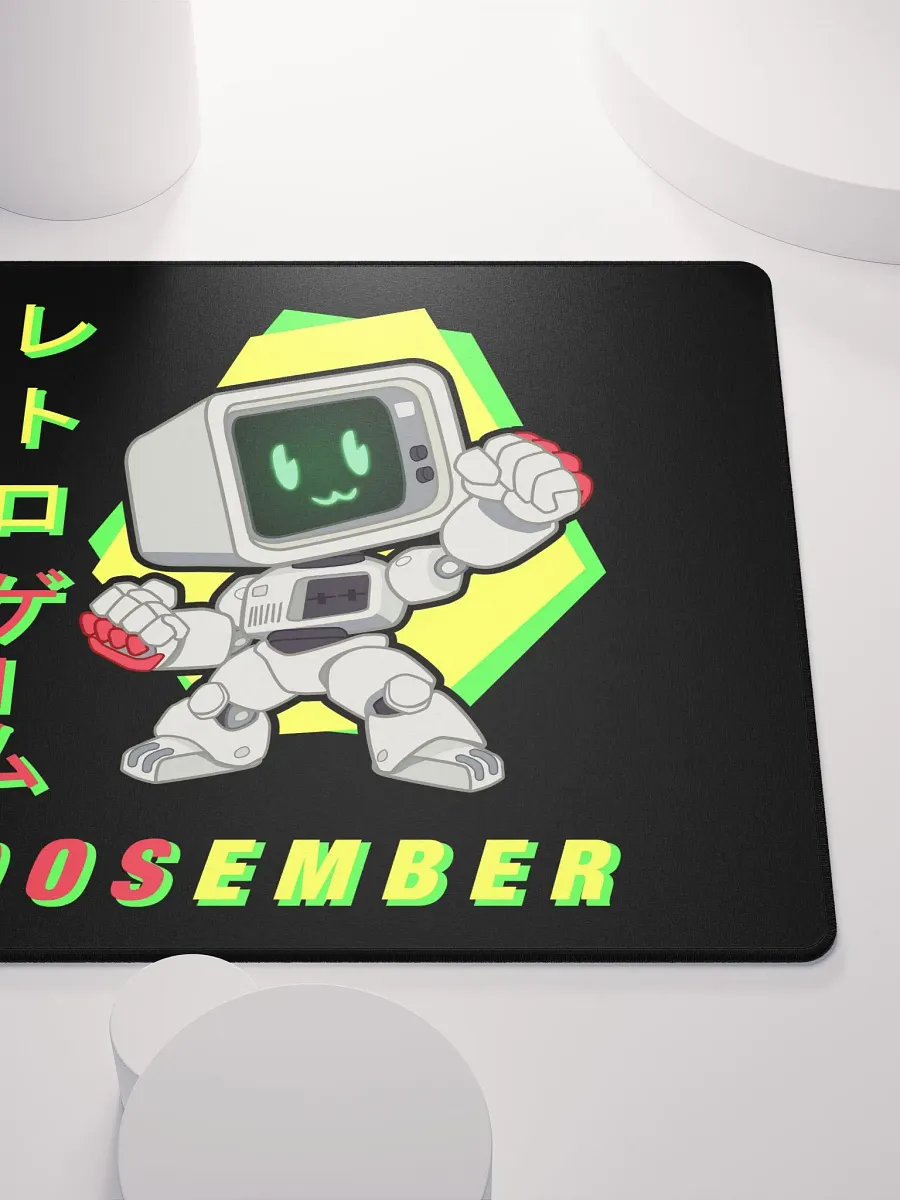 Dosember 2024 Mouse Pad CGA (green-yello-red) product image (5)