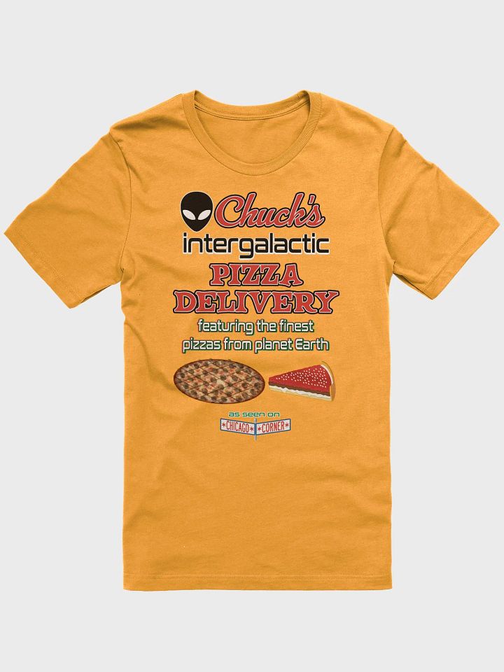 (UK & EU) Chuck's Intergalactic Pizza Delivery - Finest pizzas from planet Earth, as seen on Chicago Corner TV! product image (1)