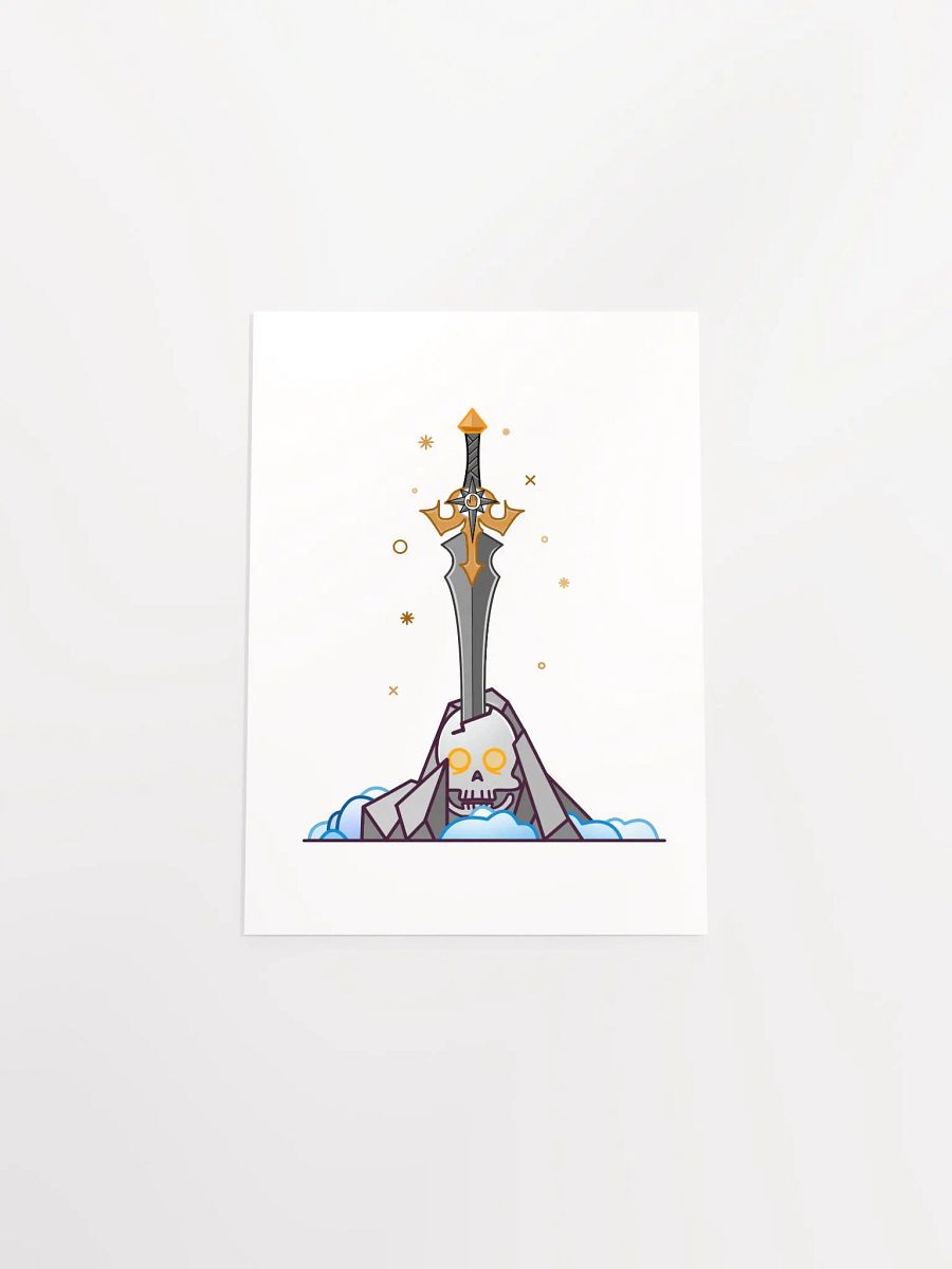 Sword in the Skull - Argent Variation - Poster product image (4)