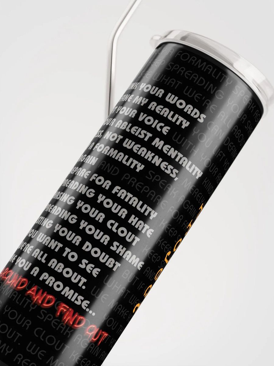 FAAFO 20 oz Tumbler with Straw product image (5)