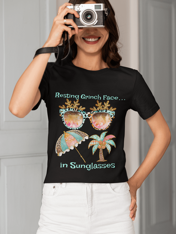 Tropical Sunglasses Beach Tee product image (1)