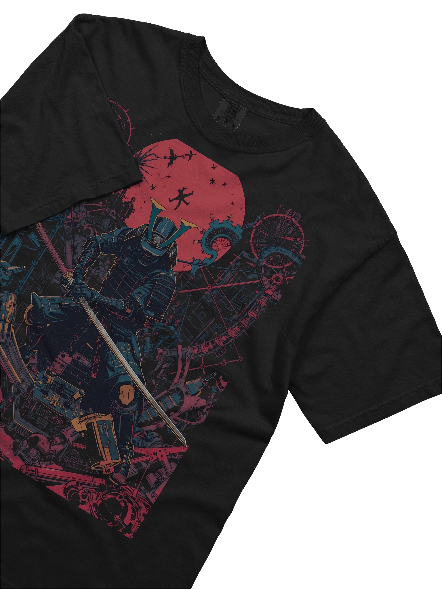 Samurai of Cyber Chaos Heavyweight T-Shirt product image (2)