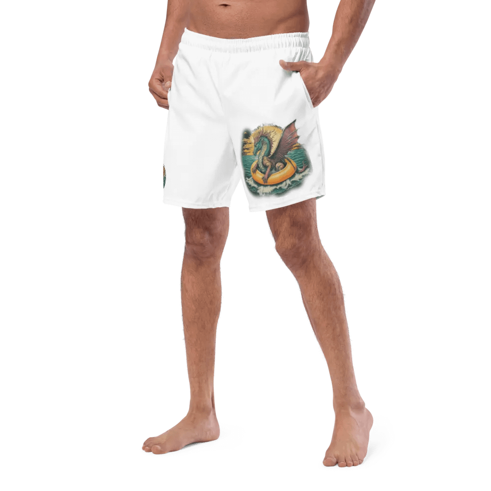 Dragon All-Over Swim Trunks product image (7)
