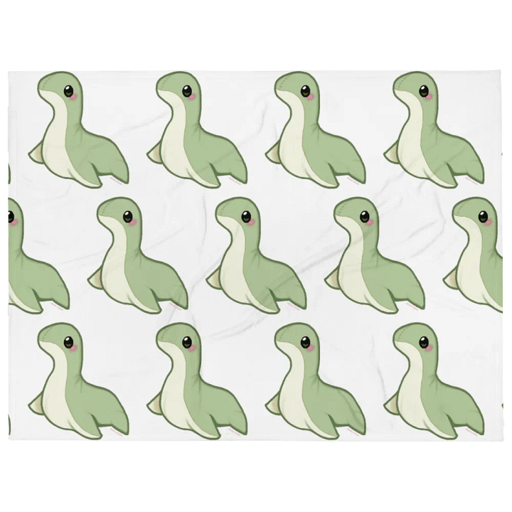 Green Nessie Blanket product image (1)