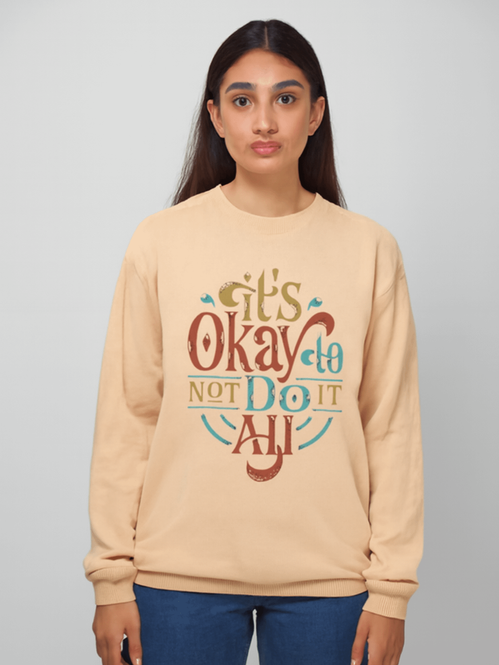 Empowerment Typography Long Sleeve T-Shirt product image (1)