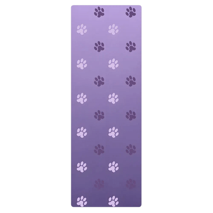 Paw Print Yoga Mat product image (2)