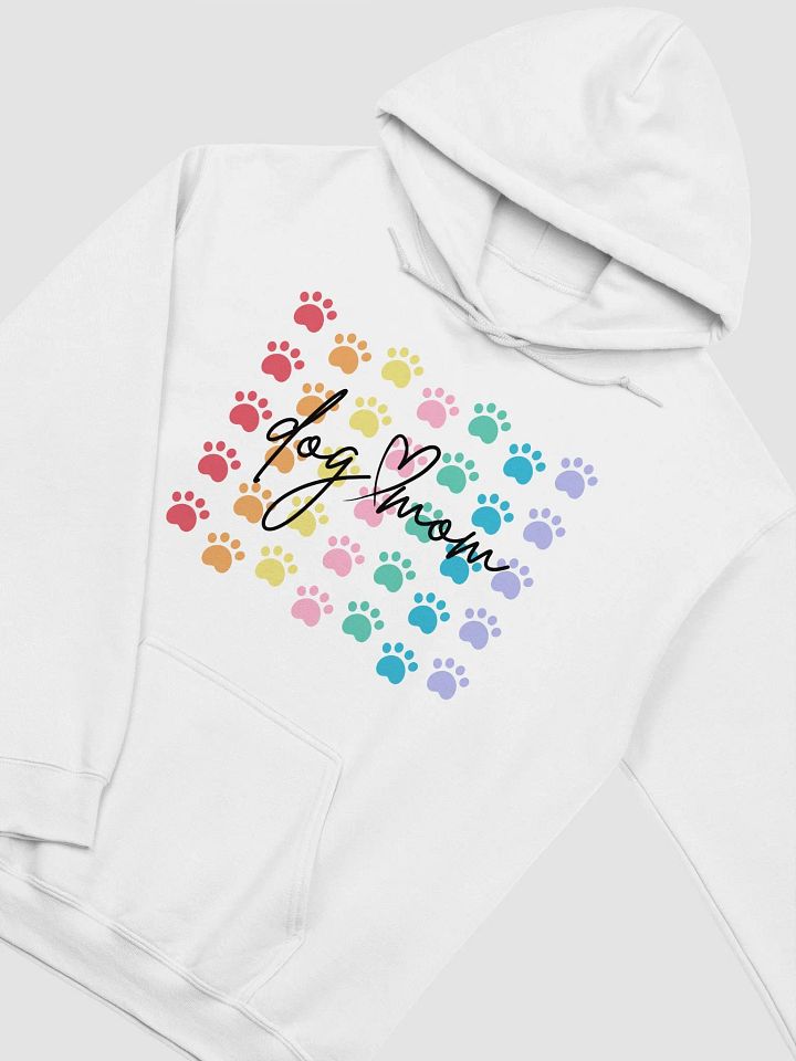 Dog Mom Colorful Paws Hoodie product image (2)