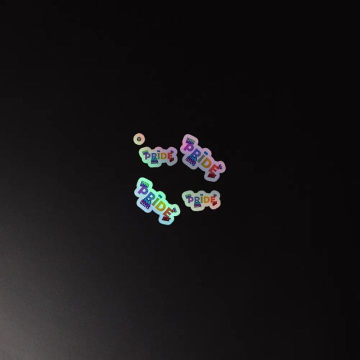 Pride Holographic Sticker Sheet product image (4)