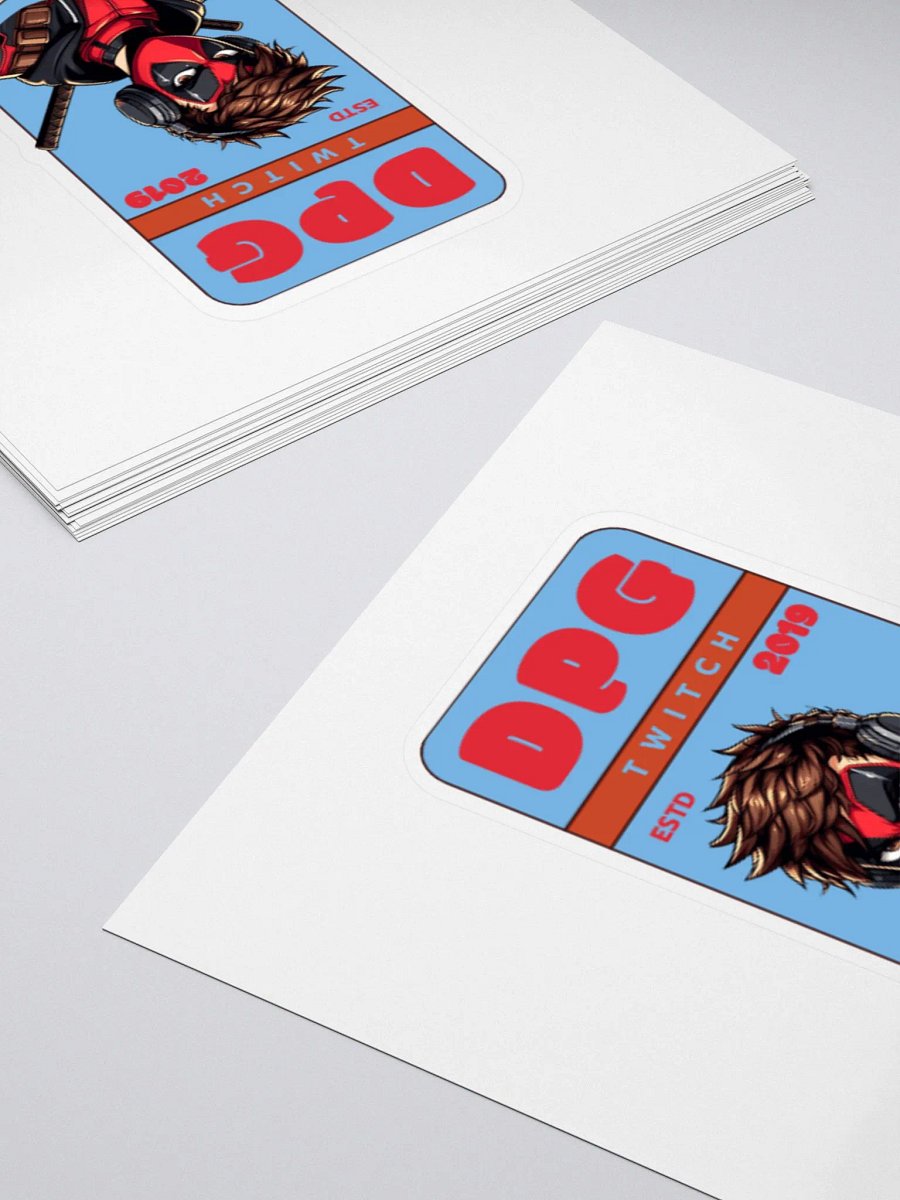 DPG Logo Kiss Cut Stickers product image (4)