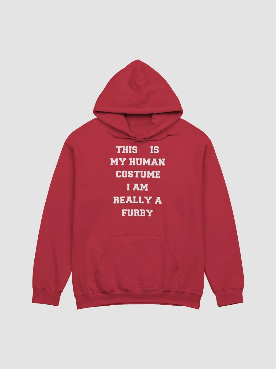 Human costume Furby edition classic hoodie product image (2)