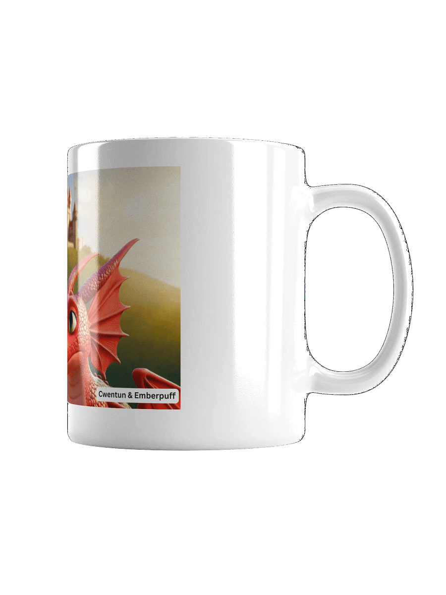 Emberpuff & Cwentun - Dragon Wisdom Fan Mug product image (2)