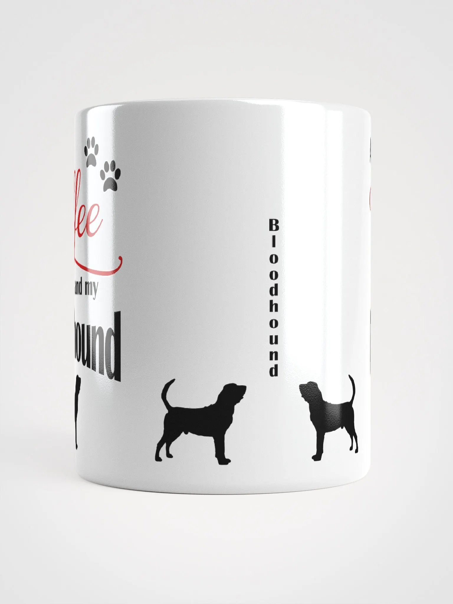 Coffee and my Bloodhound Mug product image (5)