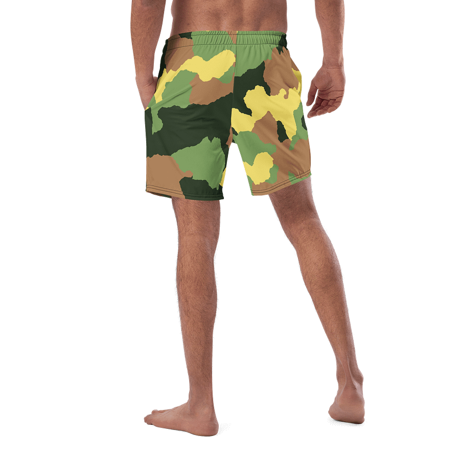 Ocean Vibes All-Over Swim Shorts Patriot Nedo Boss product image (5)