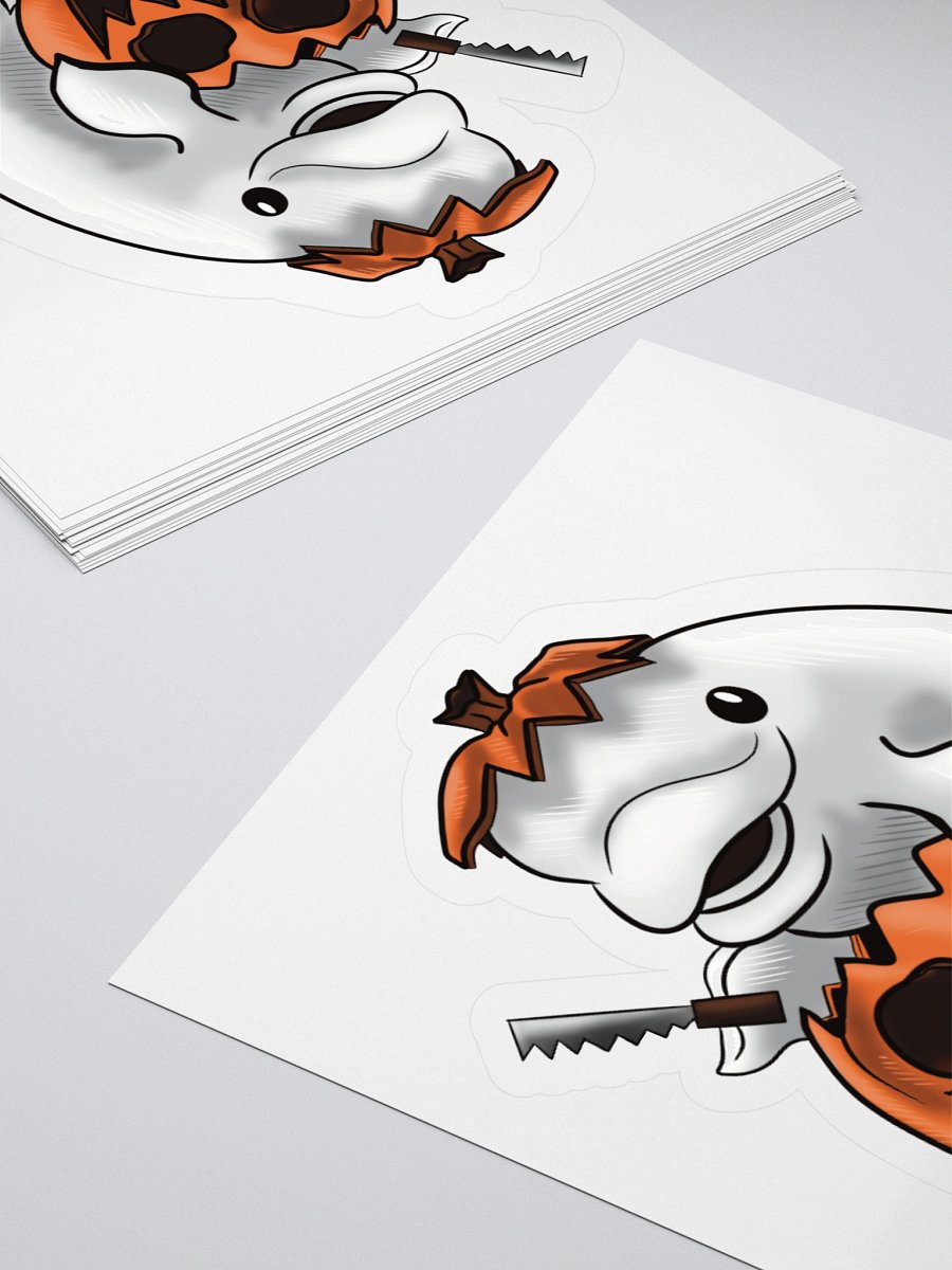 Beluga Pumpkin Carving Sticker product image (12)