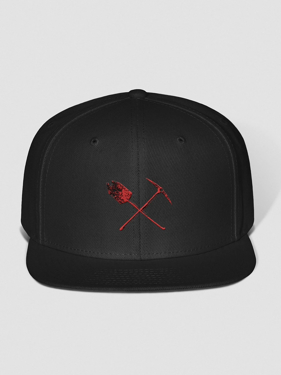 Miner's Snapback: Black/Red product image (1)