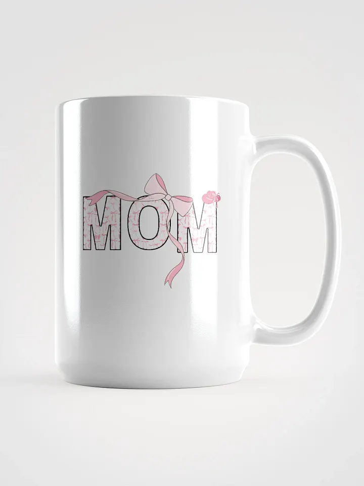 Mom's Pink Bow Coquette Love Mug product image (1)