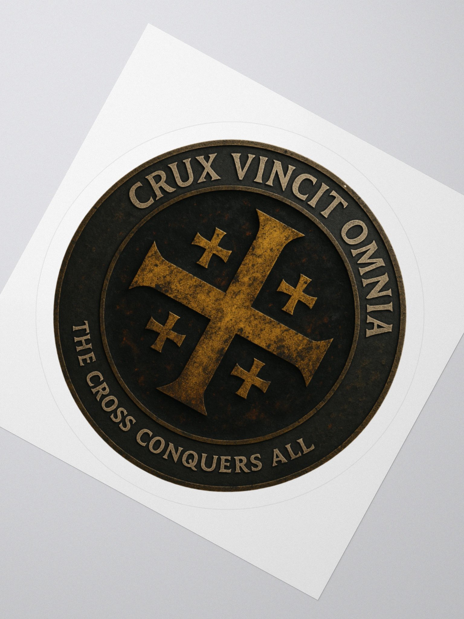 Crux Vincit Omnia sticker product image (4)